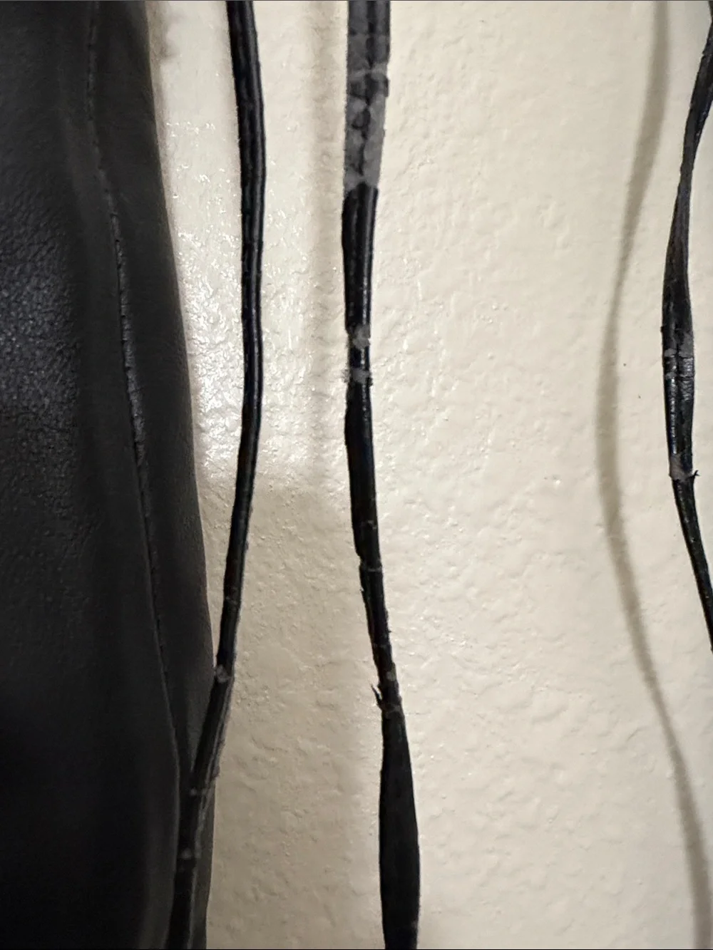 Sexy Kelsi Dagger Black Over-the-Knee Lace-Up Stiletto Boots Feminine Size 11